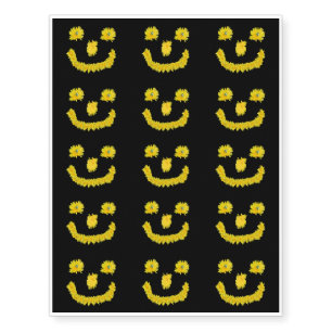Dandelion Face Temporary Tattoos