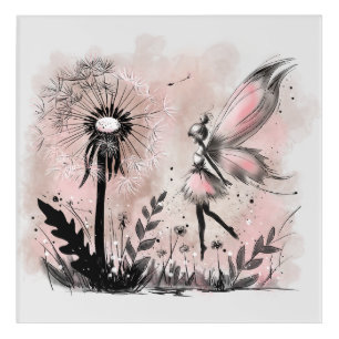 Dandelion Fairy Acrylic Print