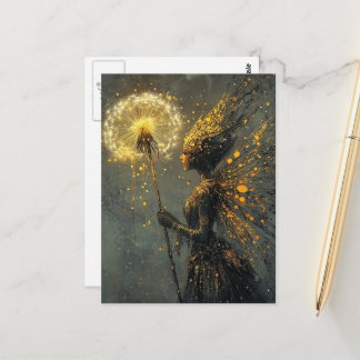 Dandelion Fairy Fantasy Postcard