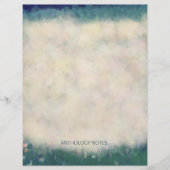 Dandelion Field of Wishes Botanical Painting (Front)