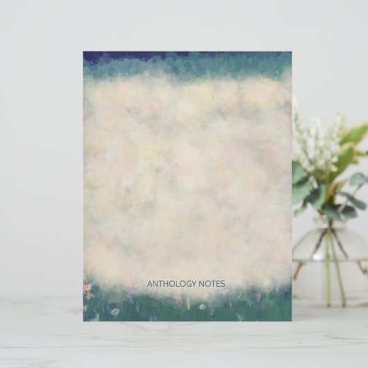 Dandelion Field of Wishes Botanical Painting (Standing Front)