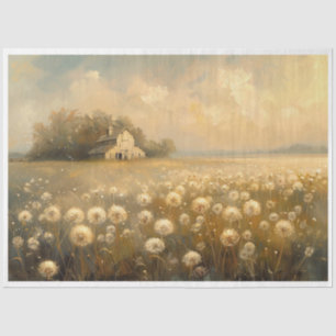 Dandelion Fields Tissue Paper
