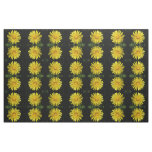 Dandelion Floral Patterned Fabric