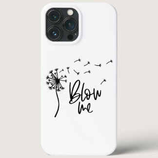 Dandelion Flower Blow Me Gift For Girlfriend iPhone 13 Pro Max Case