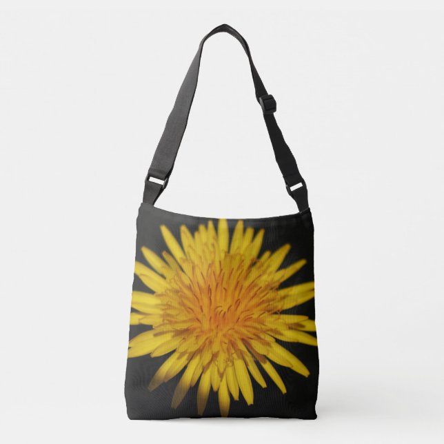 Dandelion Flower cbbm Crossbody Bag (Front)