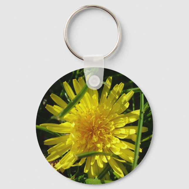 dandelion flower keychain (Front)
