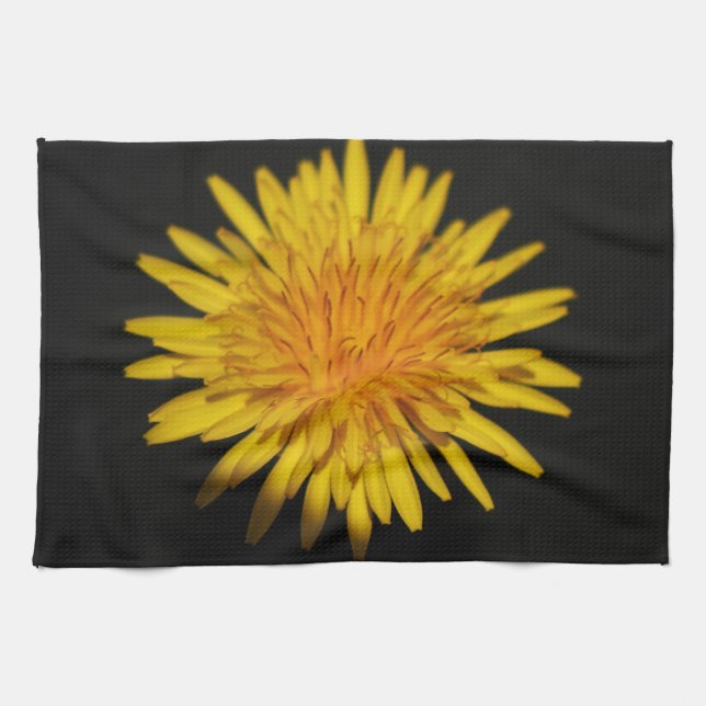 Dandelion Flower ktcna Kitchen Towel (Horizontal)