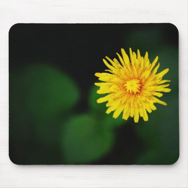 Dandelion Flower Mouse Pad (Front)