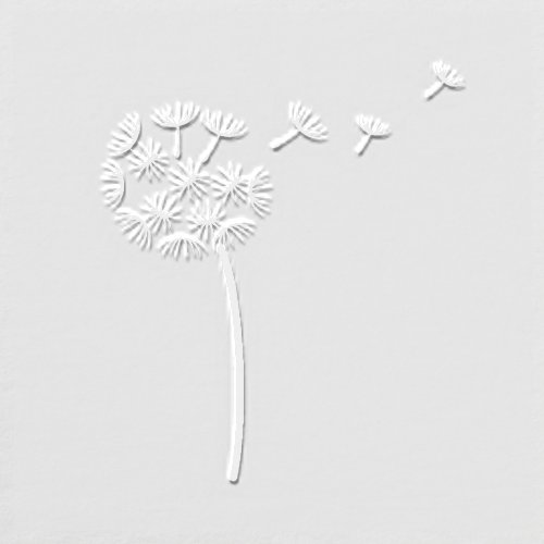 Dandelion Flower Parachutes Embosser