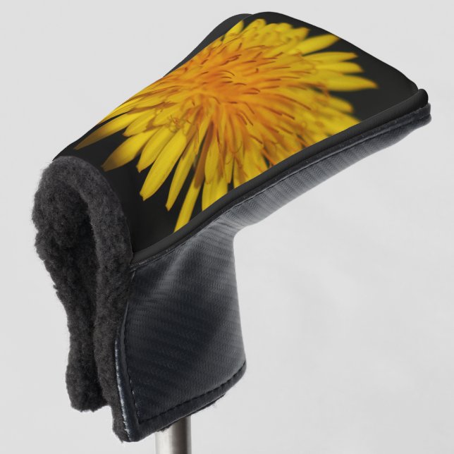 Dandelion Flower pccna Golf Head Cover (3/4 Front)