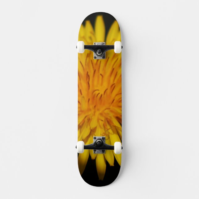 Dandelion Flower sdcna Skateboard (Front)