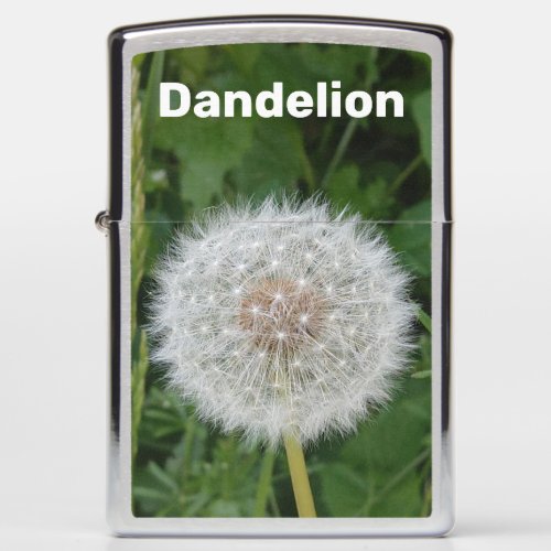 Dandelion Fluff Zippo Lighter