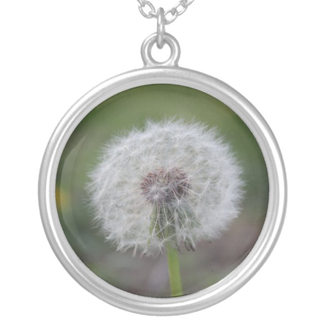 Dandelion Fuzz Necklace (Front)