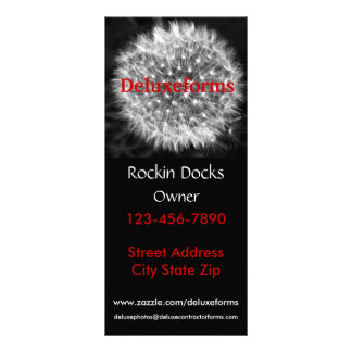 Dandelion Fuzz Rack Card