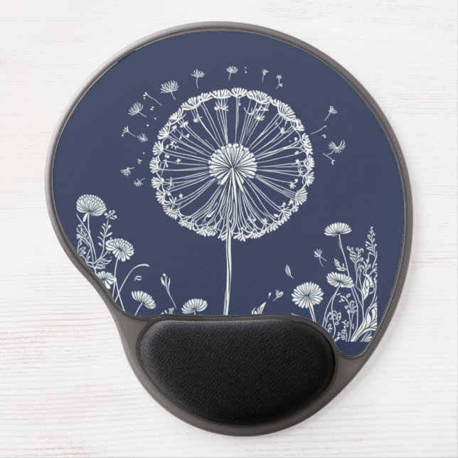 Dandelion Gel Mouse Pad (Front)