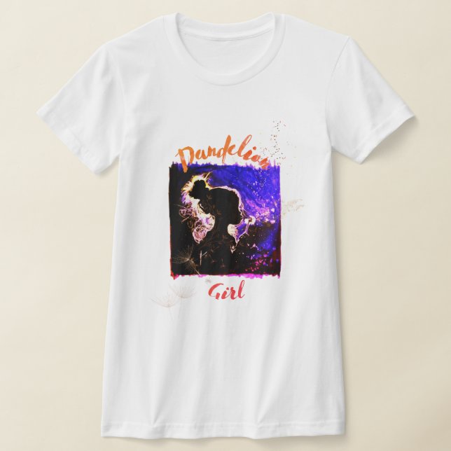 "Dandelion Girl"  T-Shirt (Laydown)