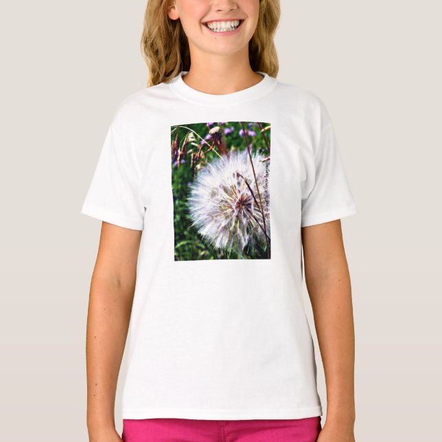 dandelion girl's t-shirt (Front)