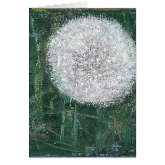 Dandelion Head 2008 Cards (Front)