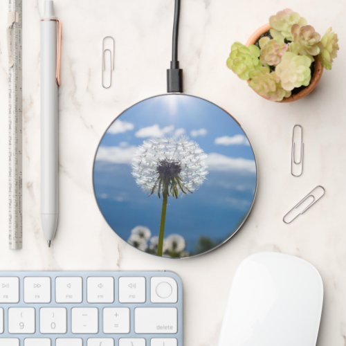 Dandelion In The Light Wireless Charger