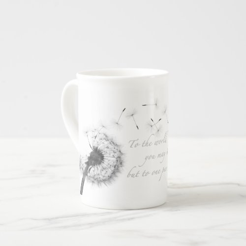 Dandelion Inspiration Bone China Mug