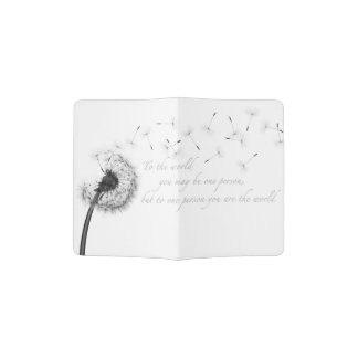 Dandelion Inspiration Passport Cover