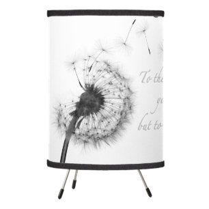 Dandelion Inspiration Tripod Lamp