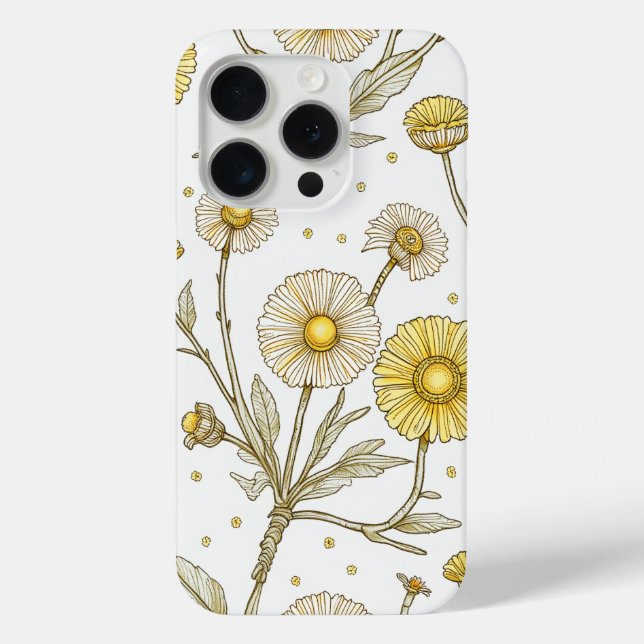 Dandelion iPhone 15 Pro Case (Back)