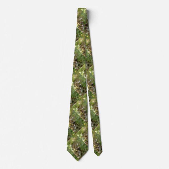 dandelion like wild flower tie (Front)