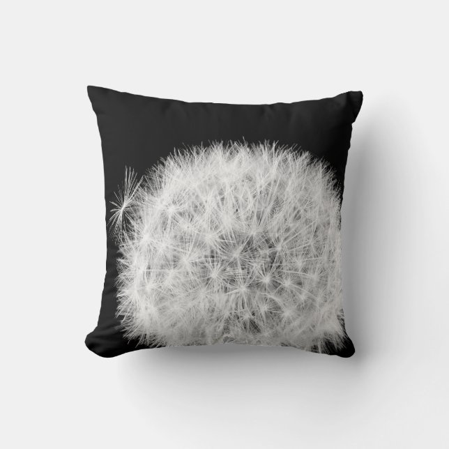 Dandelion Lust Throw Pillow (Front)