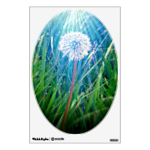 Dandelion Macro Wall Decal