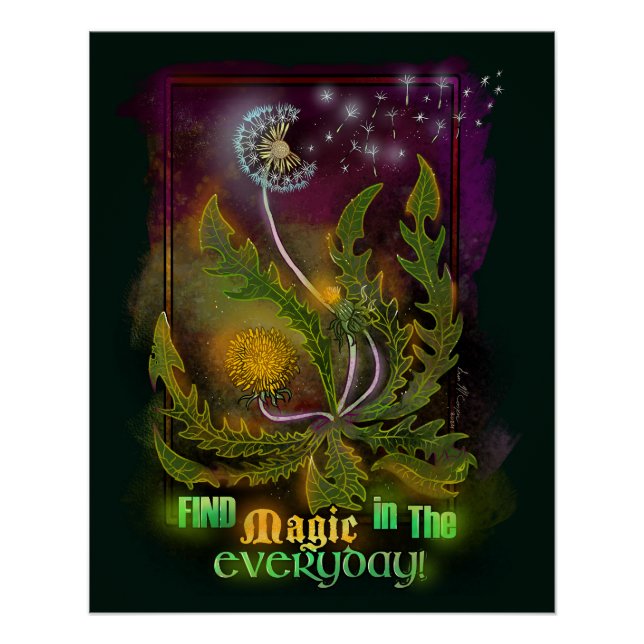 Dandelion Magic in Everyday! Poster (Front)