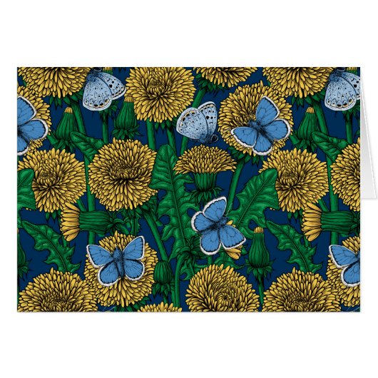 Dandelion medow cards (Front Horizontal)