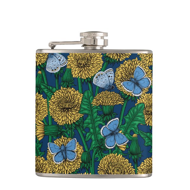 Dandelion medow flask (Front)