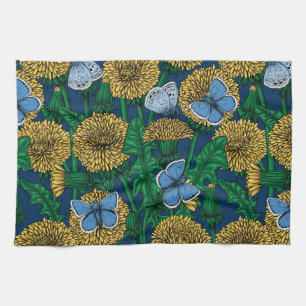Dandelion medow kitchen towel