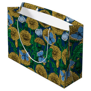 Dandelion medow large gift bag