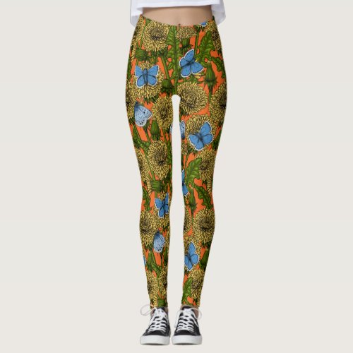 Dandelion medow leggings