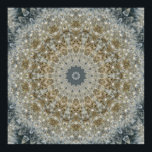 Dandelion Mosaic Nov 2012 Poster<br><div class="desc">A complex pattern made from the seeds of a dandelion.</div>