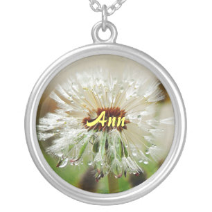 Dandelion Name Pendant