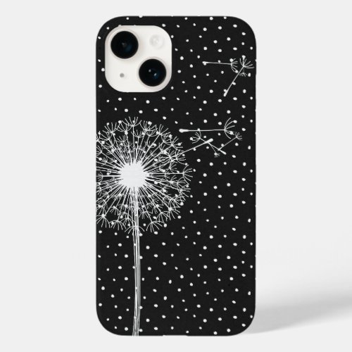 Dandelion On Polka Dots  Case_Mate iPhone 14 Case