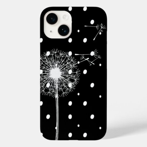 Dandelion On Polka Dots  Case_Mate iPhone 14 Case