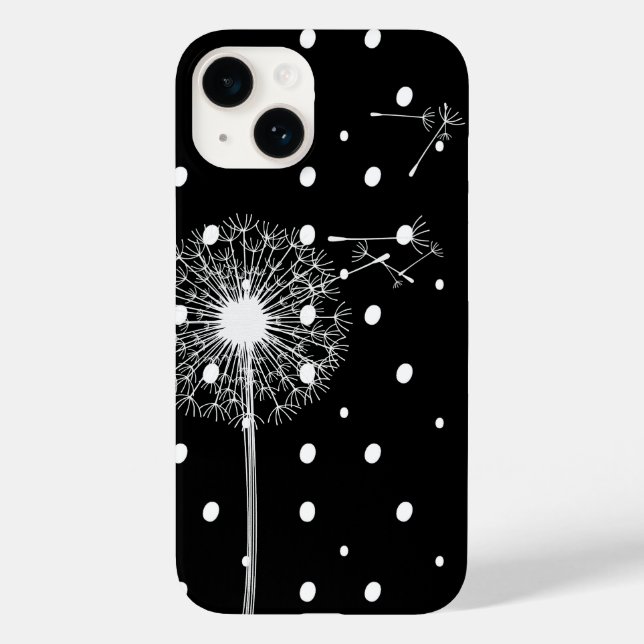 Dandelion On Polka Dots  Case-Mate iPhone Case (Back)