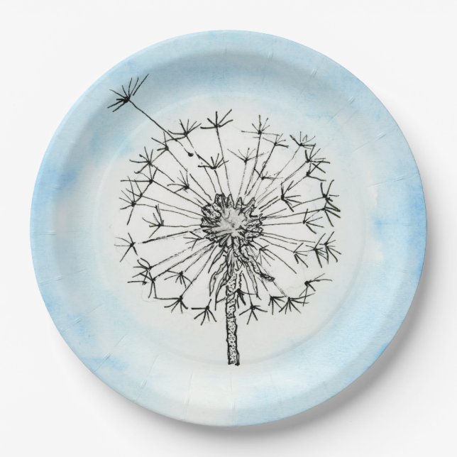 Dandelion Paper Plates (Front)