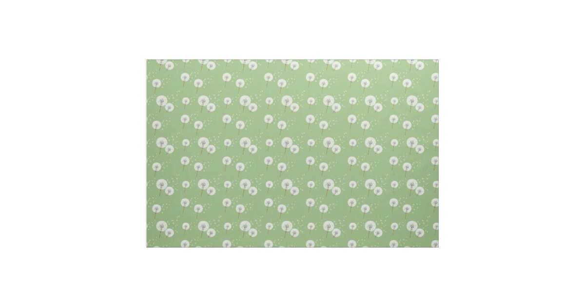 Dandelion Print Pattern Floor Mat