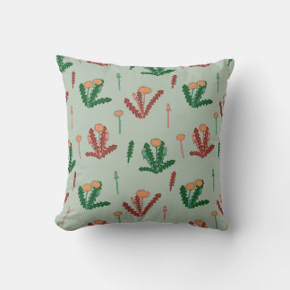 Dandelion Pattern Throw Pillow