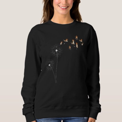 Dandelion Pet Owner Dog  Animal Dog  Beagle Sweatshirt