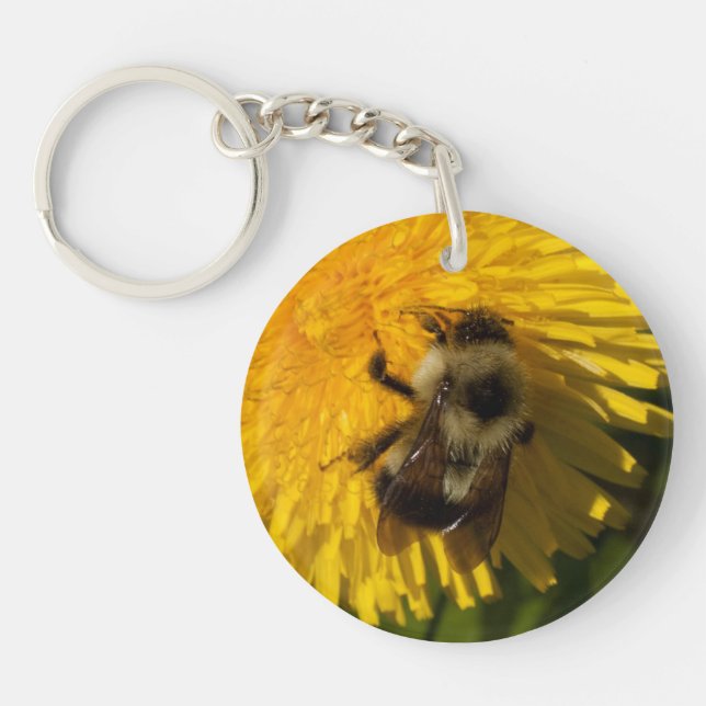 Dandelion Pollenator Keychain (Front)