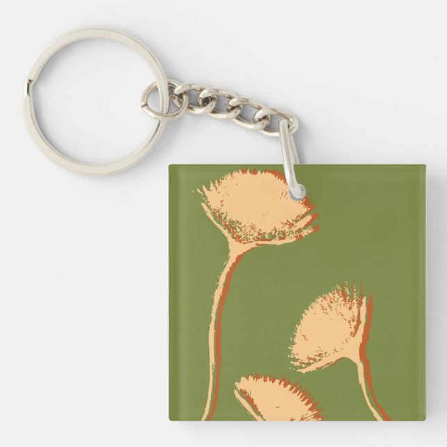Dandelion Pop Keychain (Front)