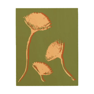 Dandelion Pop Wood Wall Art