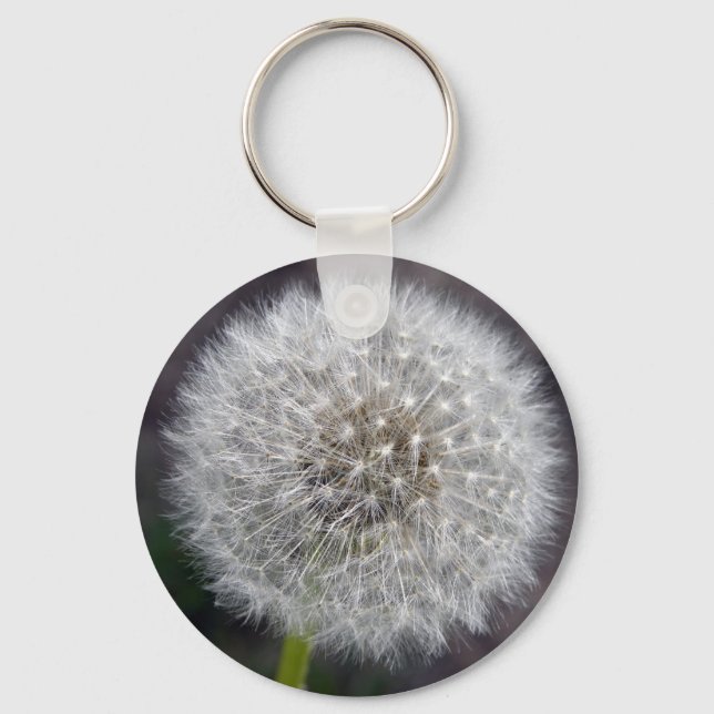 Dandelion Puff Keychain (Front)