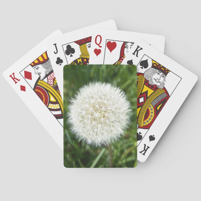 dandelion puff poker cards (Back)